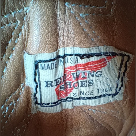 RED WING PECOS Men's Size 13 B Western Boots 9812 Cowboy Brown Leather Made USA - Picture 11 of 12